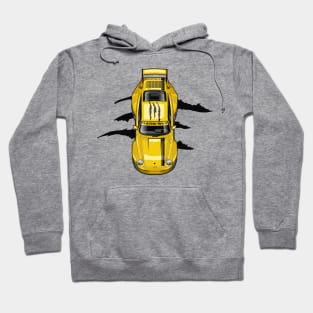 Retro RWB 993 Yellow Claw Hoodie